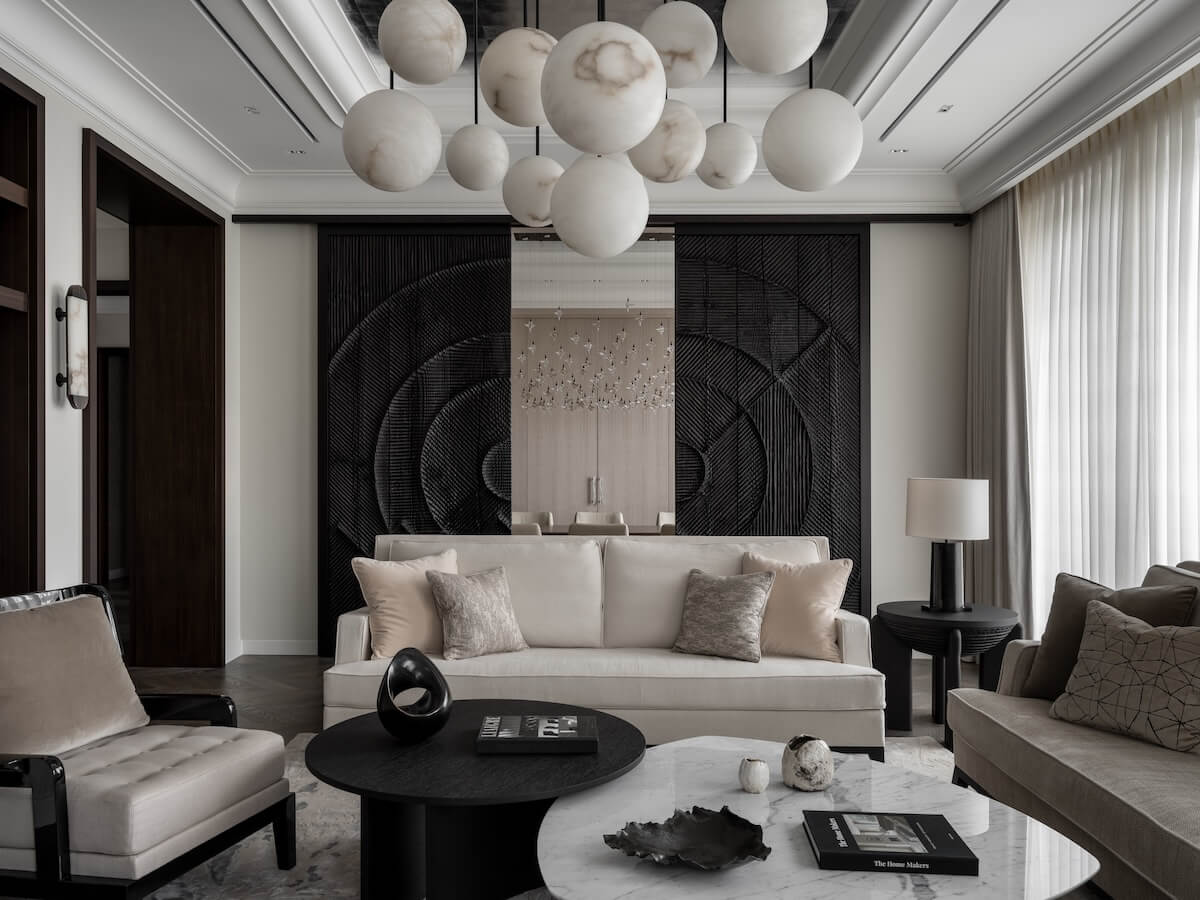 豪华太空主题公寓设计丨俄罗斯莫斯科丨Sergeeva Irina & Alimbekova Olga-4