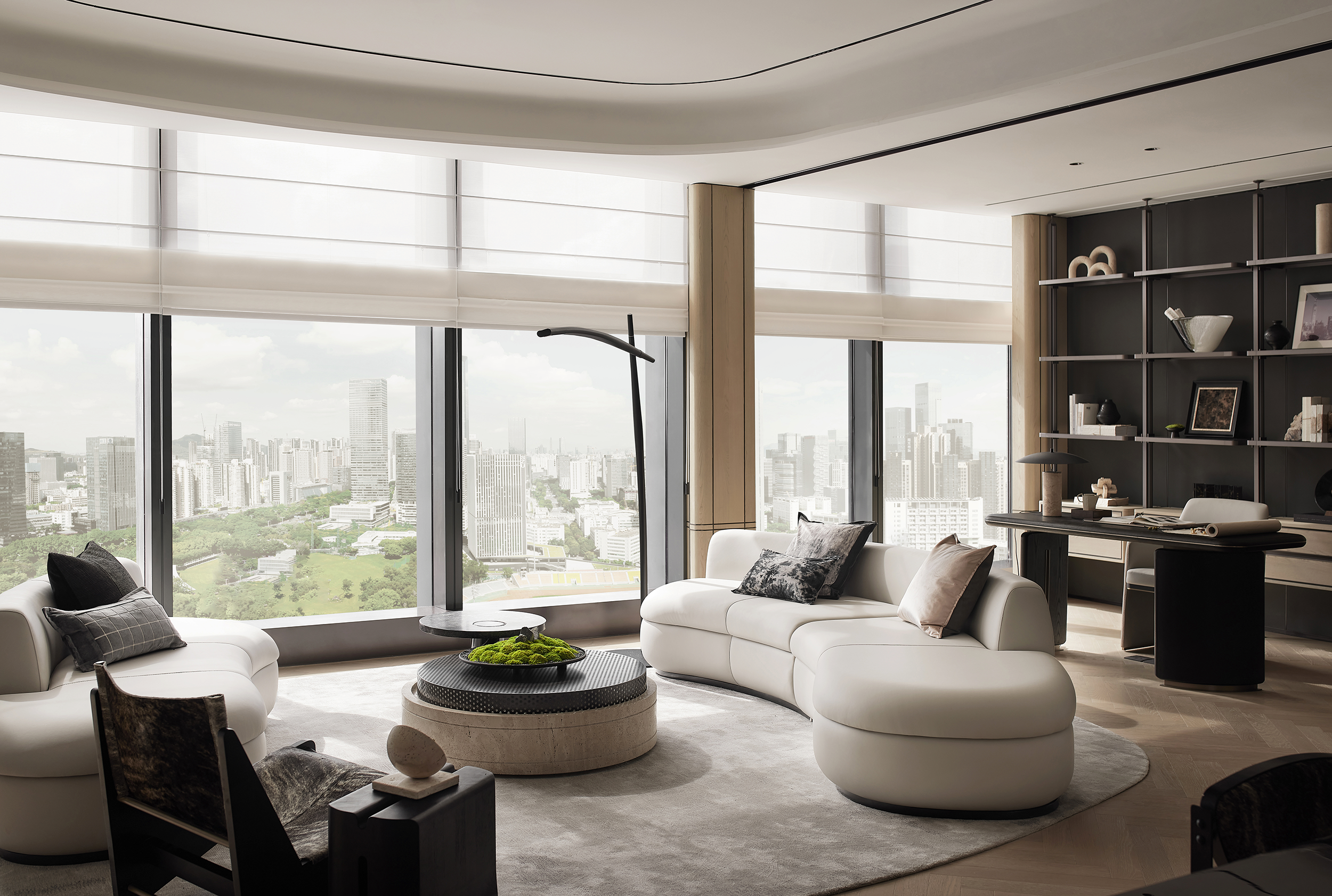 云端大平层 演绎低奢都会生活丨零次方设计-5