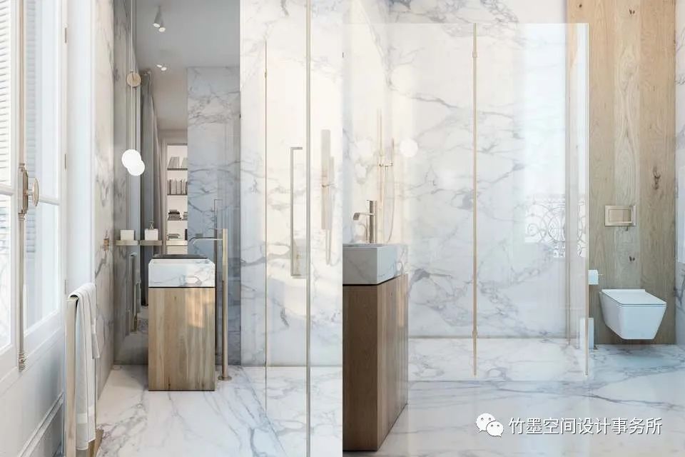 优雅轻奢的私宅设计丨竹墨空间设计事务所-29