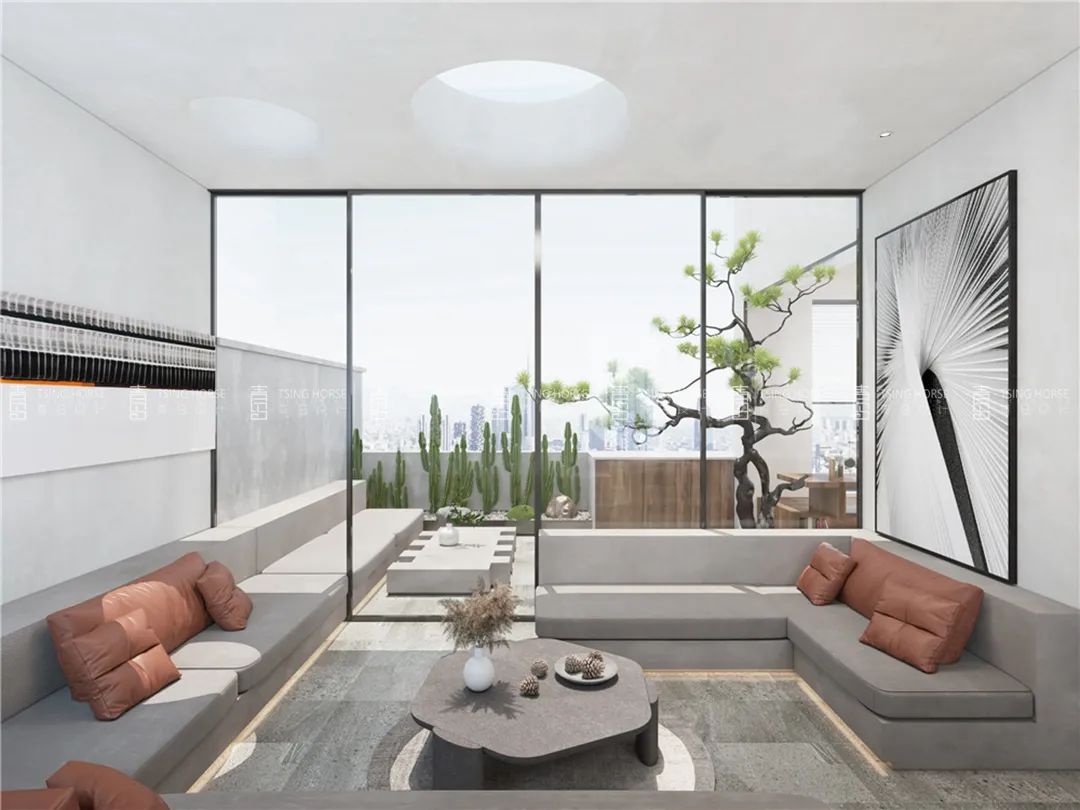 曲江公馆·310㎡顶复丨青马别墅空间设计-63