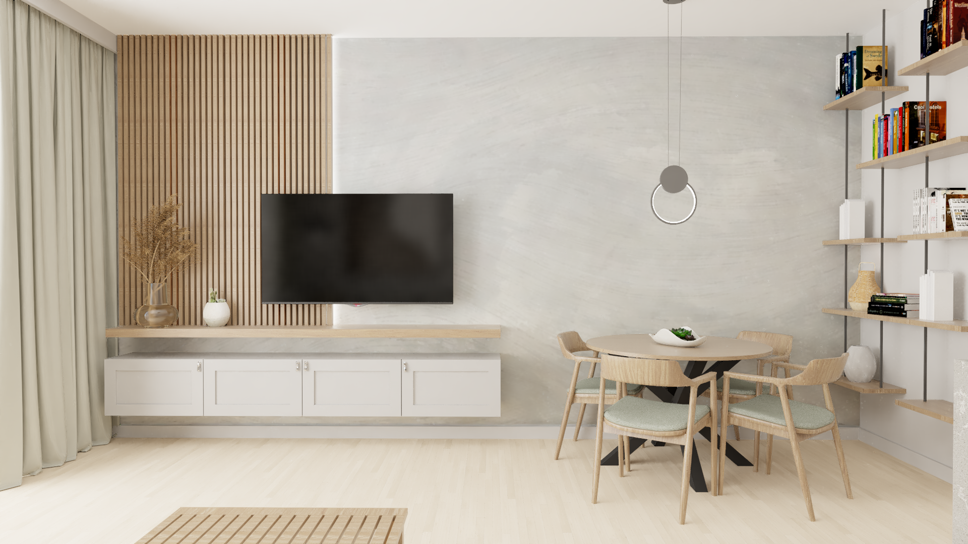Apartment design, 60m2-2