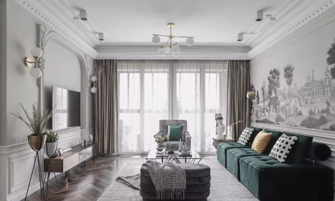 121 平现代古典家居,定制唯美细节,温暖中老年人生活-16