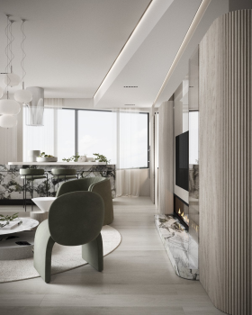 150㎡现代轻奢空间丨The One Architectural Lab