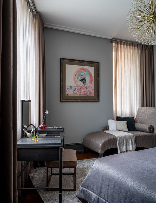 带博物馆画作的公寓设计-16