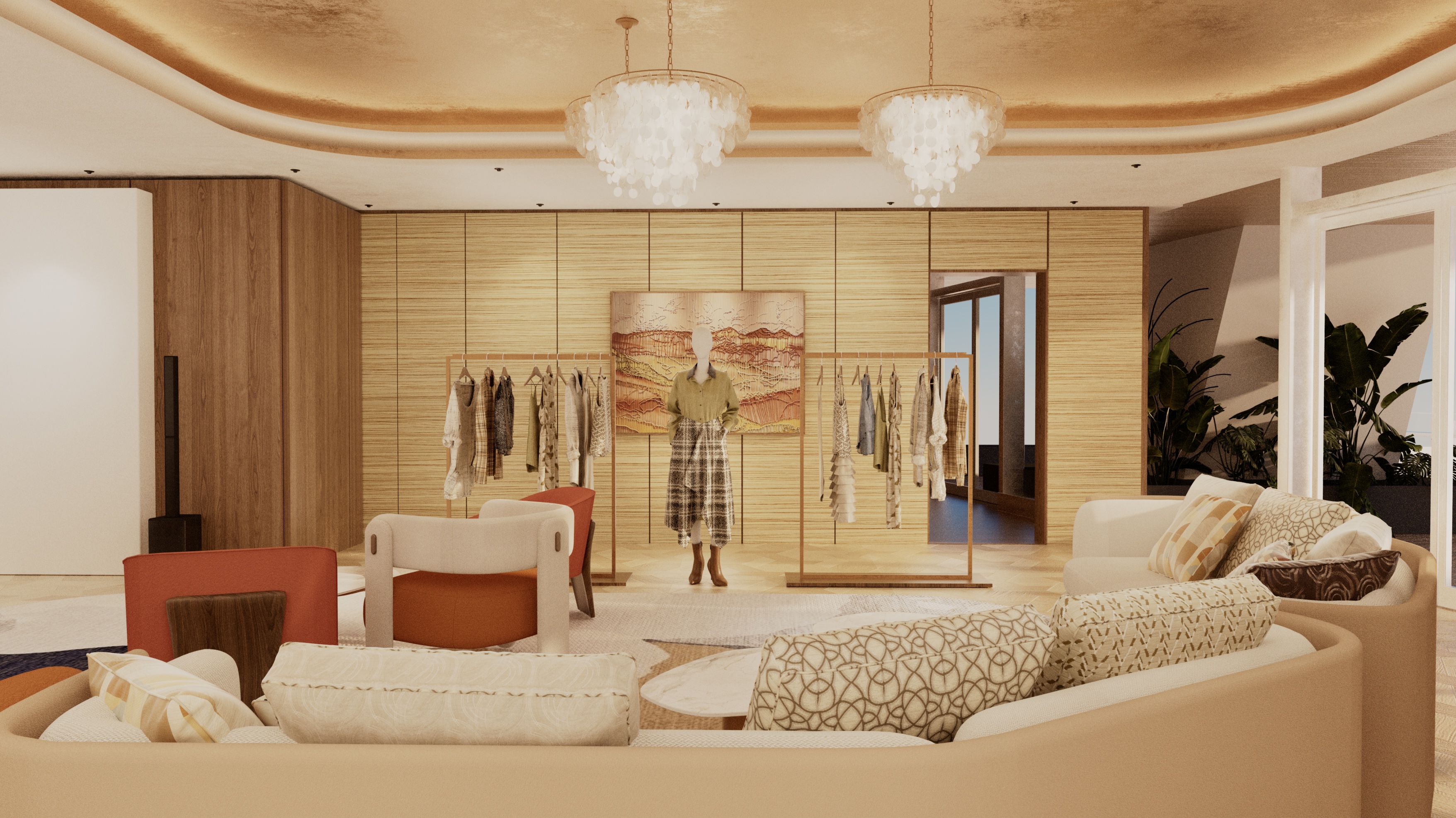 宝姿PORTS VIP预览 活动空间设计-10