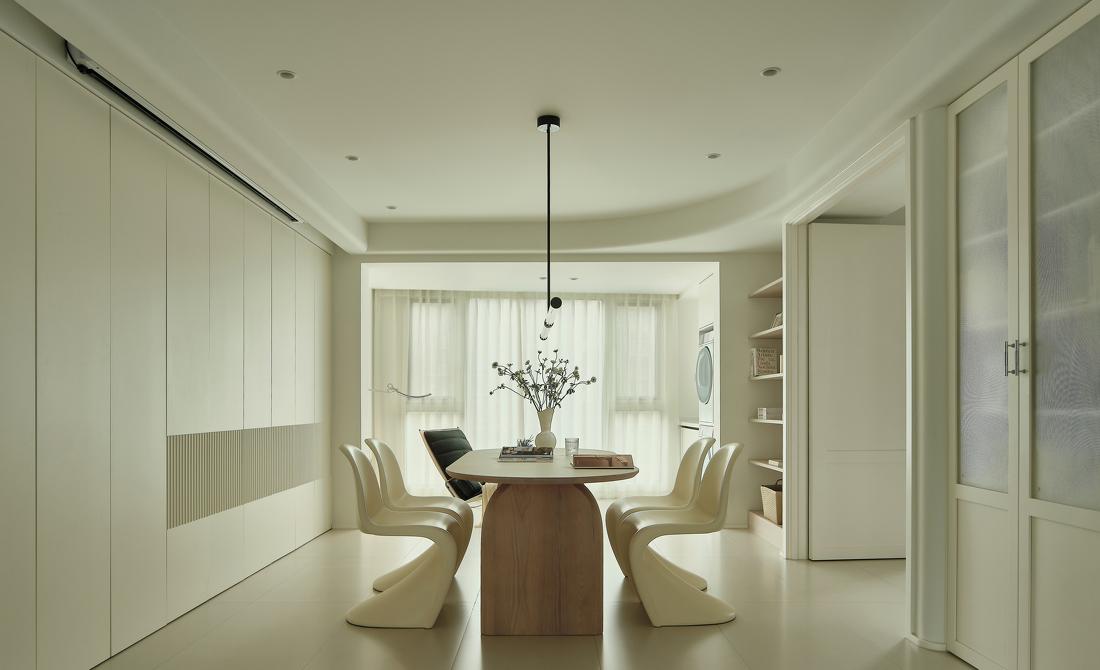 奶油系轻复古装修丨中国南京-19