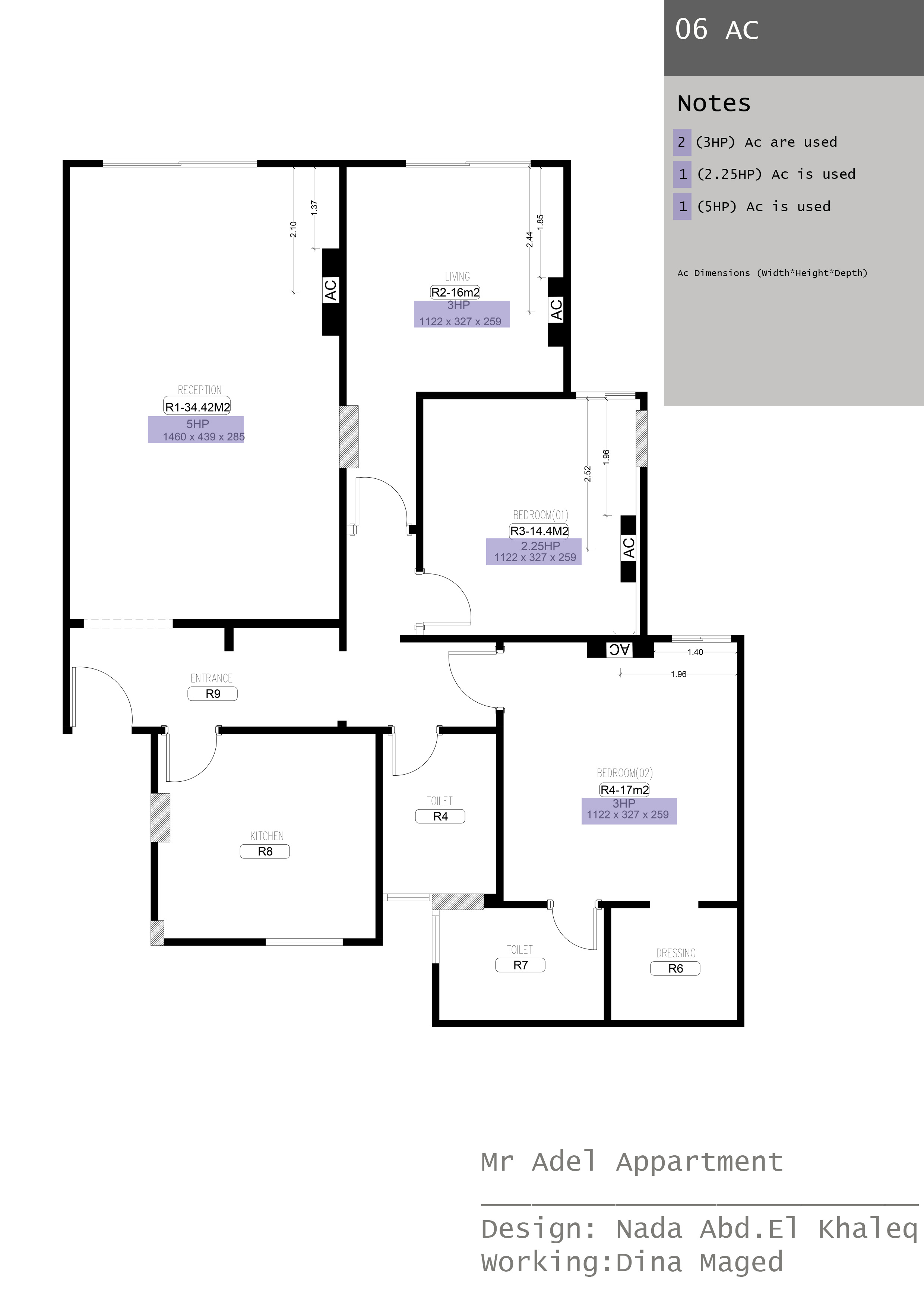 Shop Drawing for an appartment-7