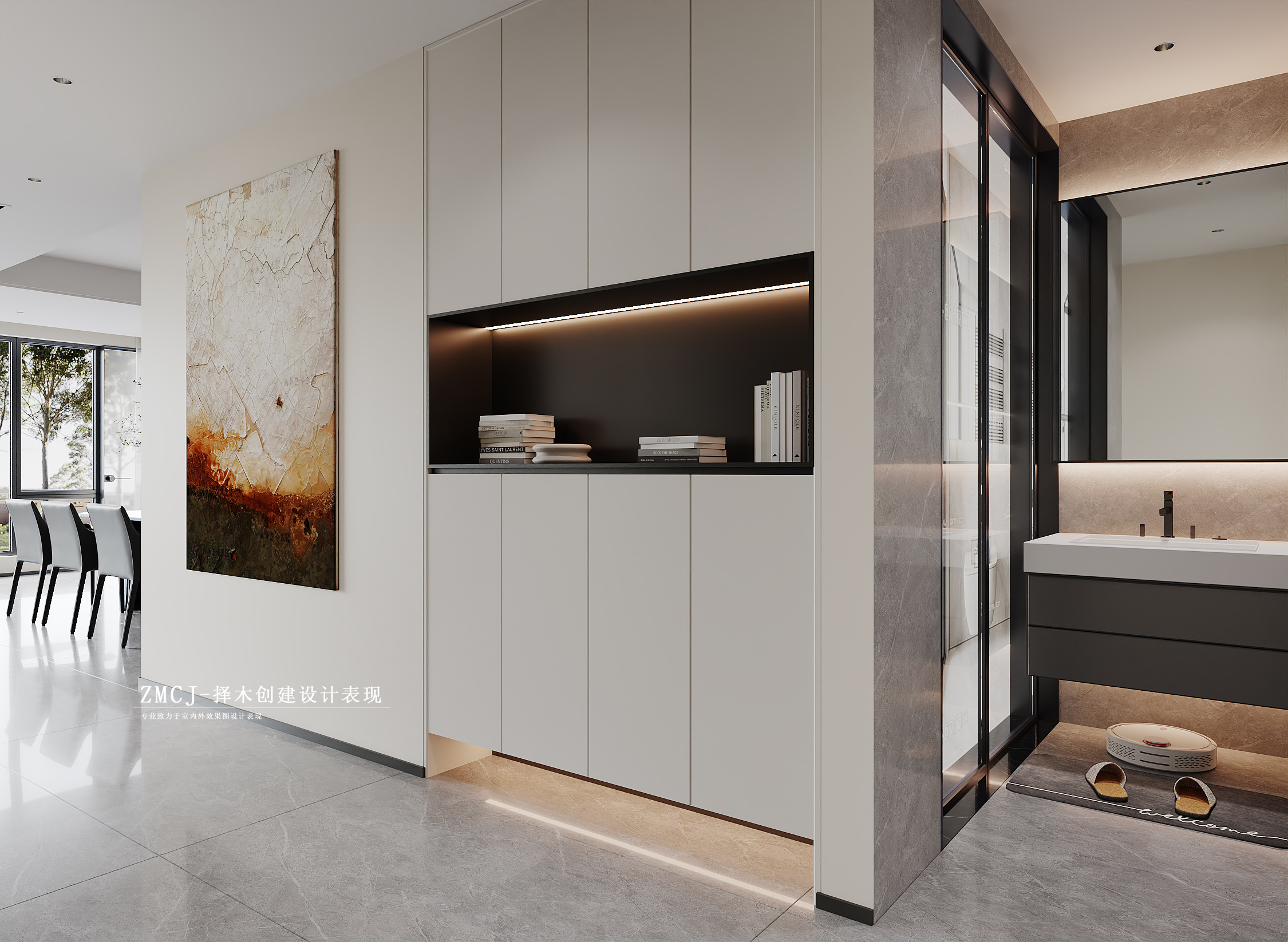 家装-现代别墅全屋-8