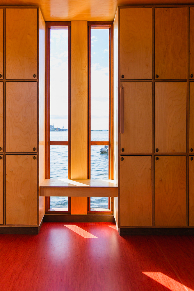 奥斯陆港湾漂浮式古堡风格浴室丨ACT!,Borhaven Arkitekter-21