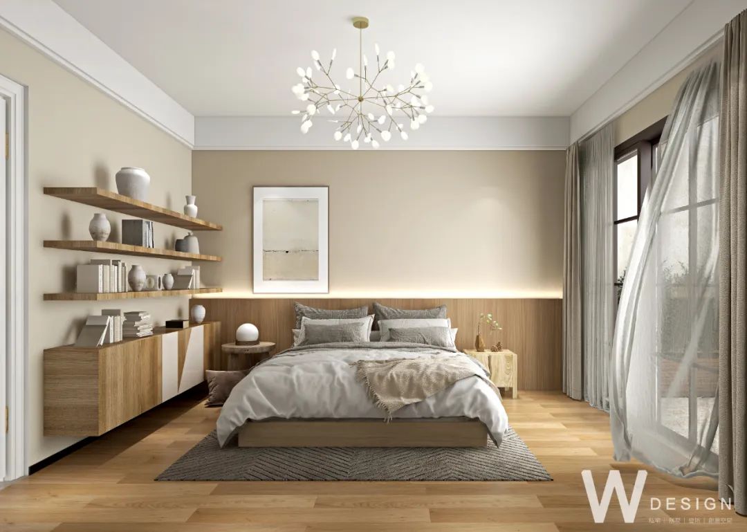 立于当下 静守自然 · 广州某别墅现代轻奢新中式设计丨中国广州丨广州W设计-40