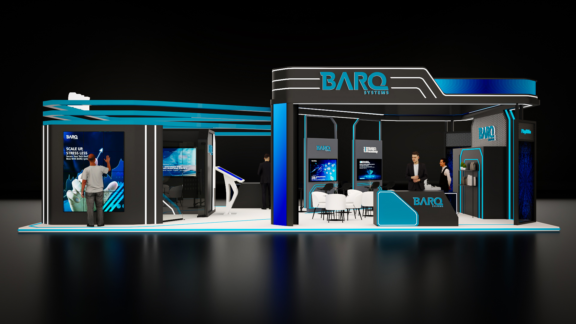 巴尔克展位设计（人工智能万物）丨Maram Mamdouh-3