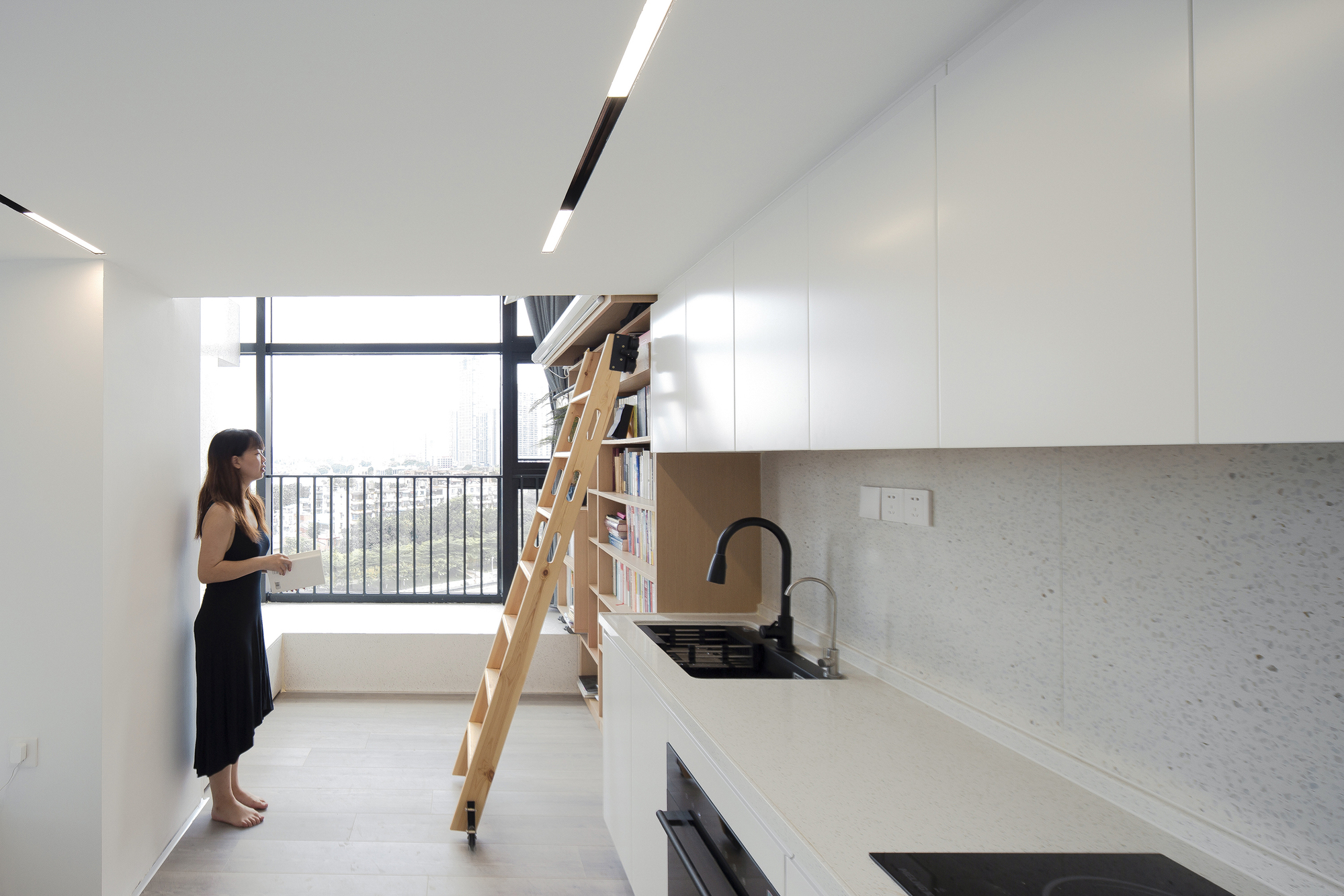 跃层商品公寓改造丨中国广州丨泥木建筑工作室-27