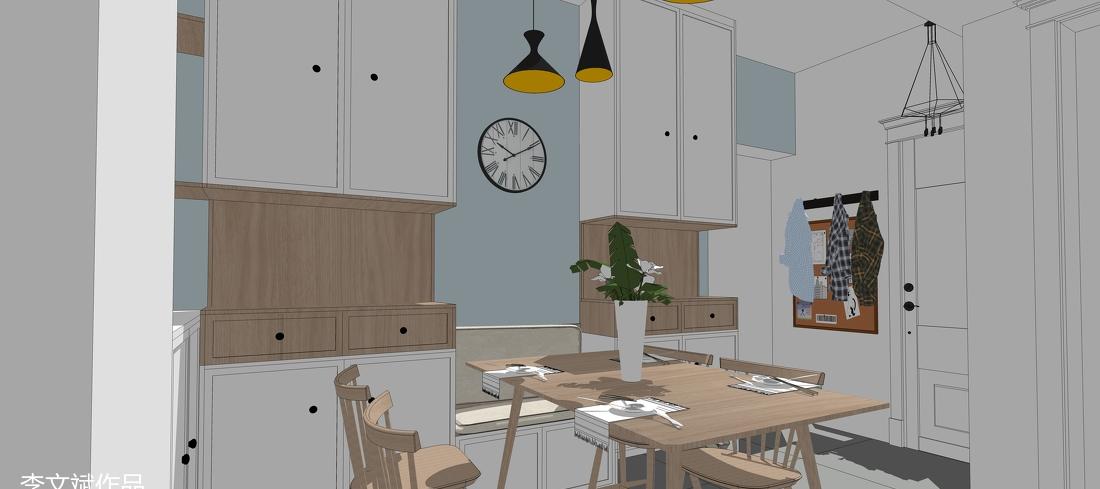 
北欧风格————刚需蓝色收纳风格 -4