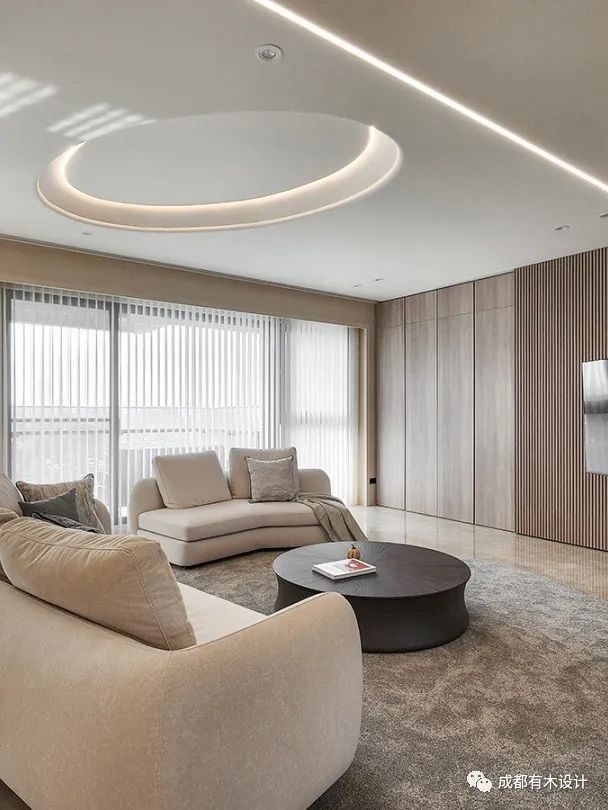 2023 年奶茶色简约大气宅邸设计案例丨PEACE LIFE-7