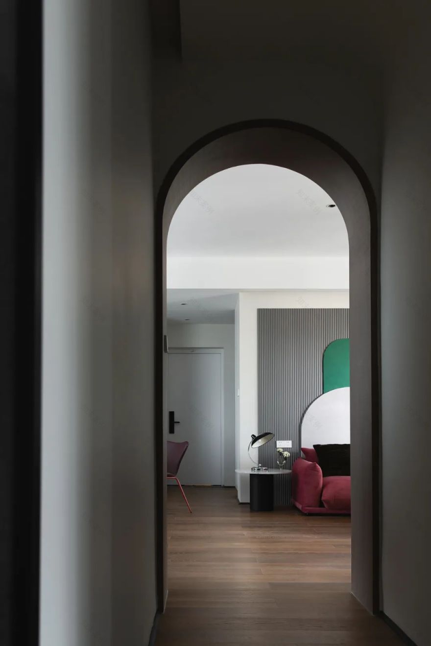 撞色个性都市 90 后住宅设计-43