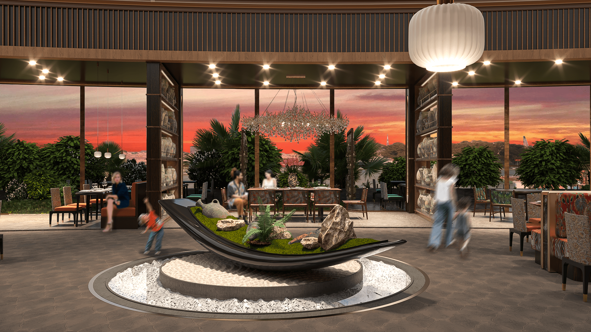 边和绿色度假村·餐厅-21