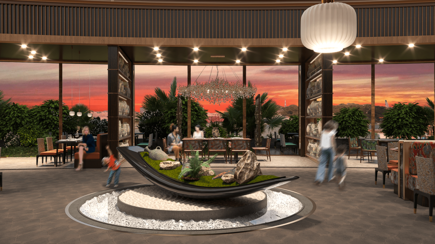 边和绿色度假村·餐厅-21