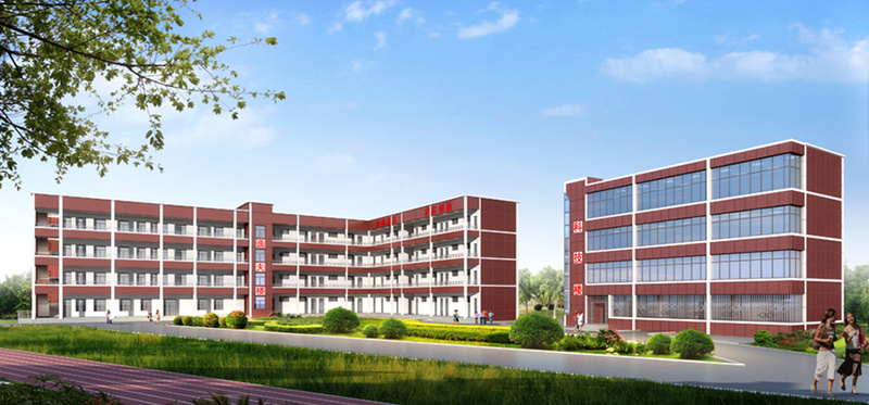 学校建筑外观设计案例效果图-19