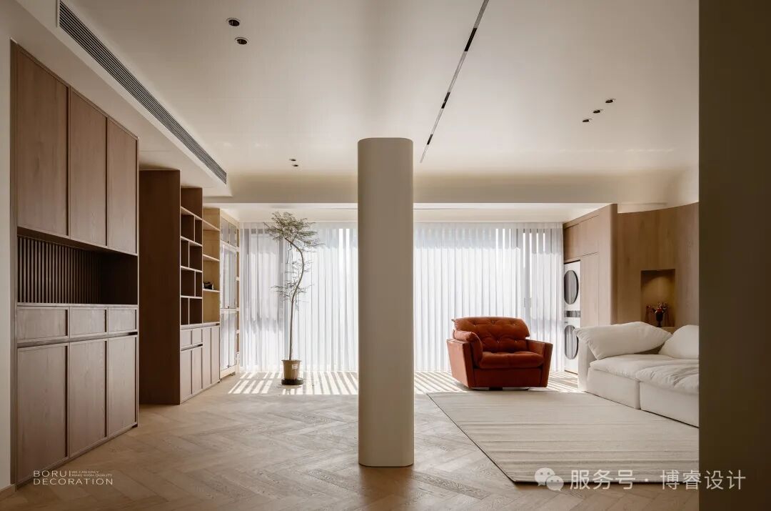 140㎡原木奶油|把颜值和实用玩出高级感-28