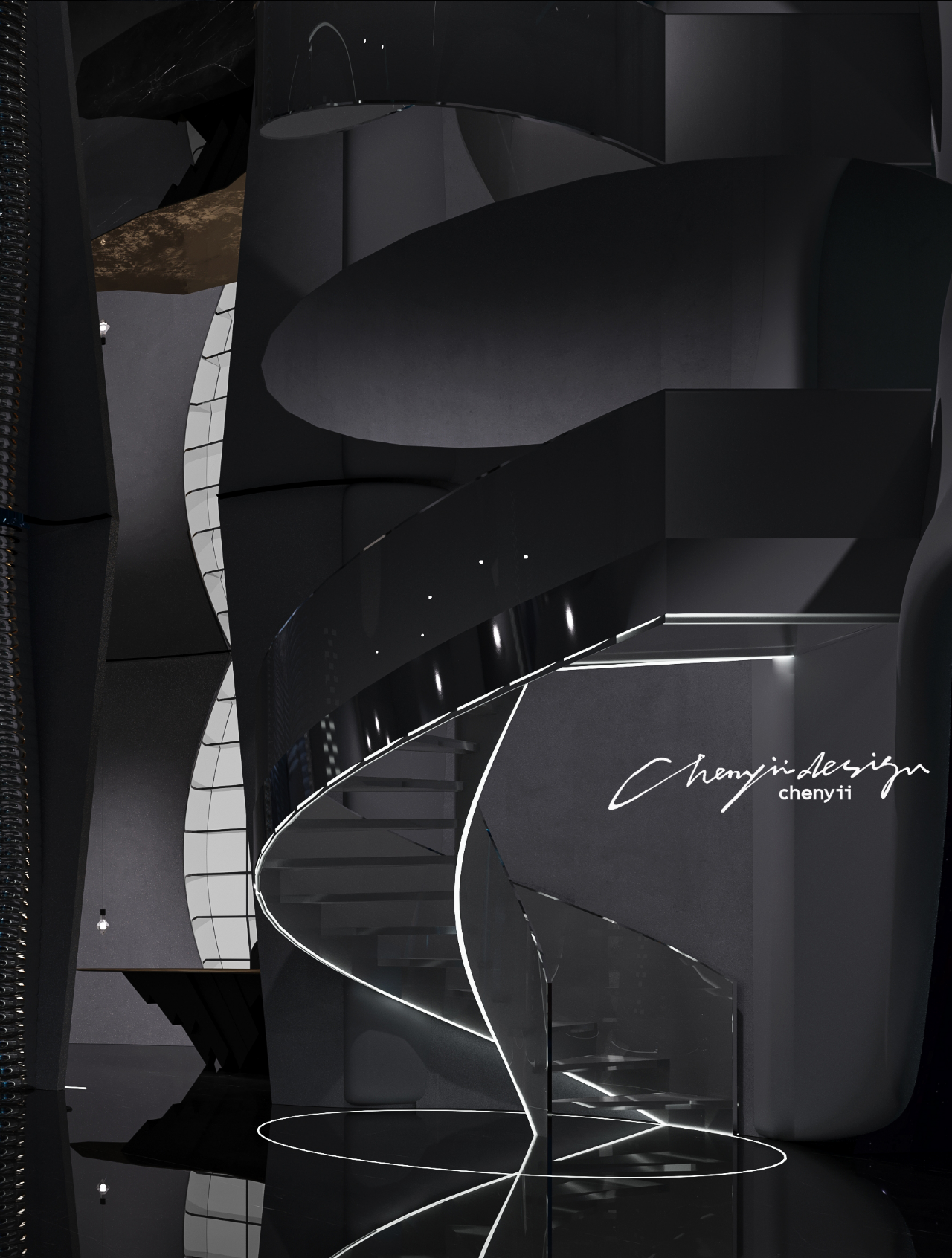 新作 丨 忱意设计：前卫大胆的科技装饰，打造moorgen智能展厅-2