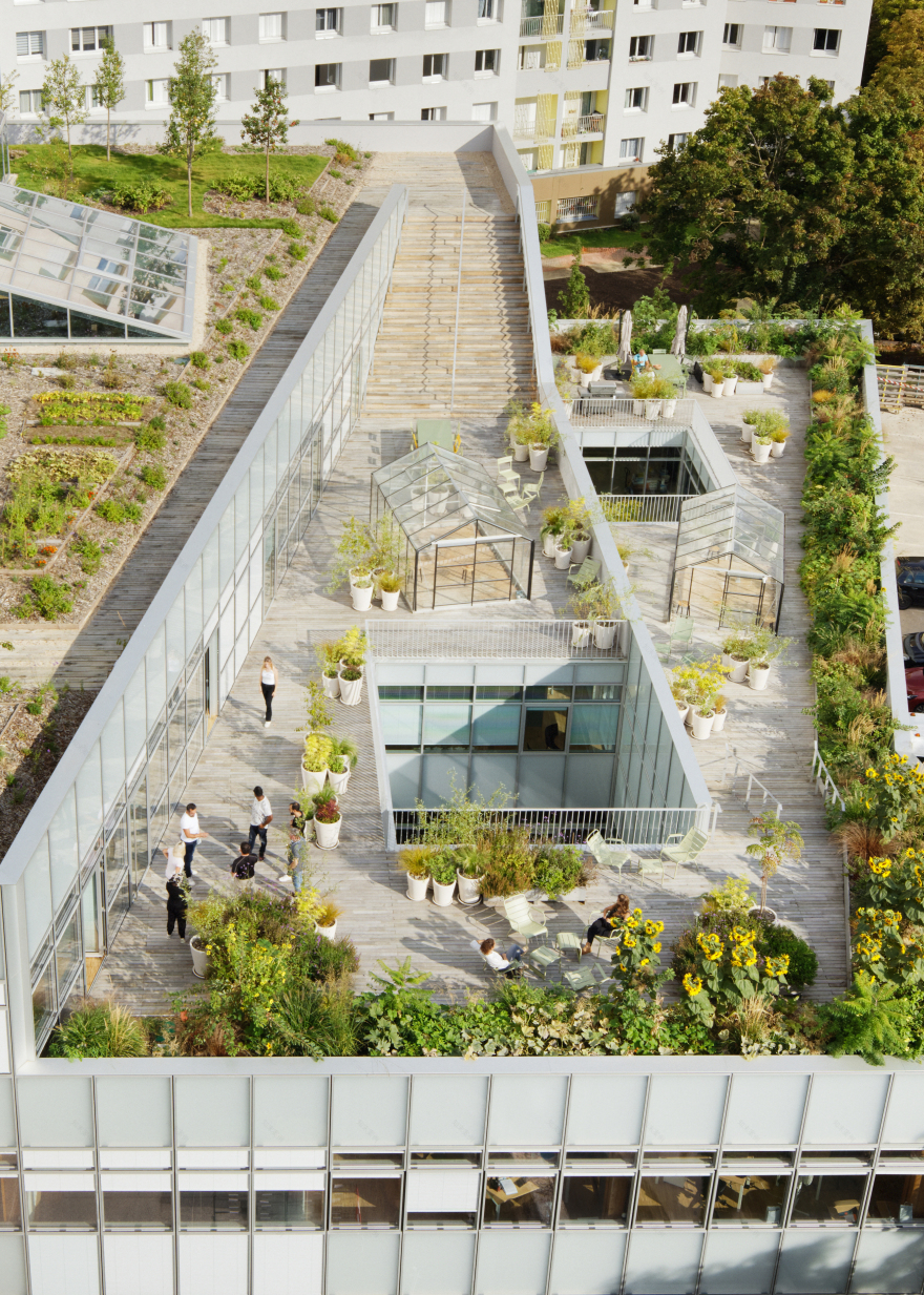 巴黎 RATP Habitat 总部 | 生物恋性设计典范-0