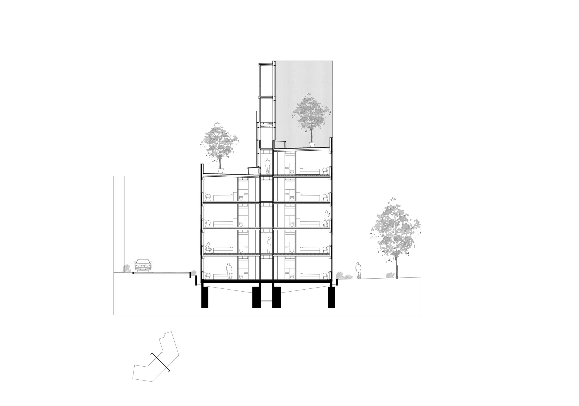 法国马赛最高的木建筑——Lucien Cornil 学生公寓-55