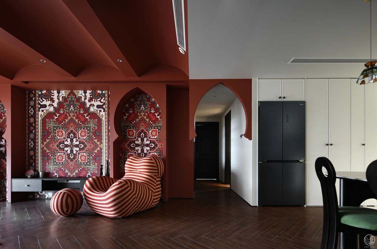 伊斯兰建筑美学，这个家的气场拿捏-13