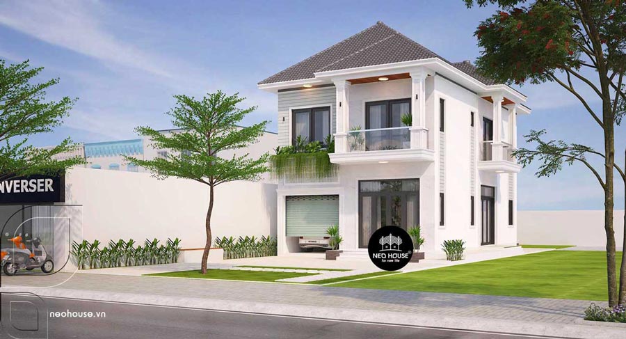 45+ 2层300㎡现代豪华别墅设计案例丨NEOHouse.vn-5