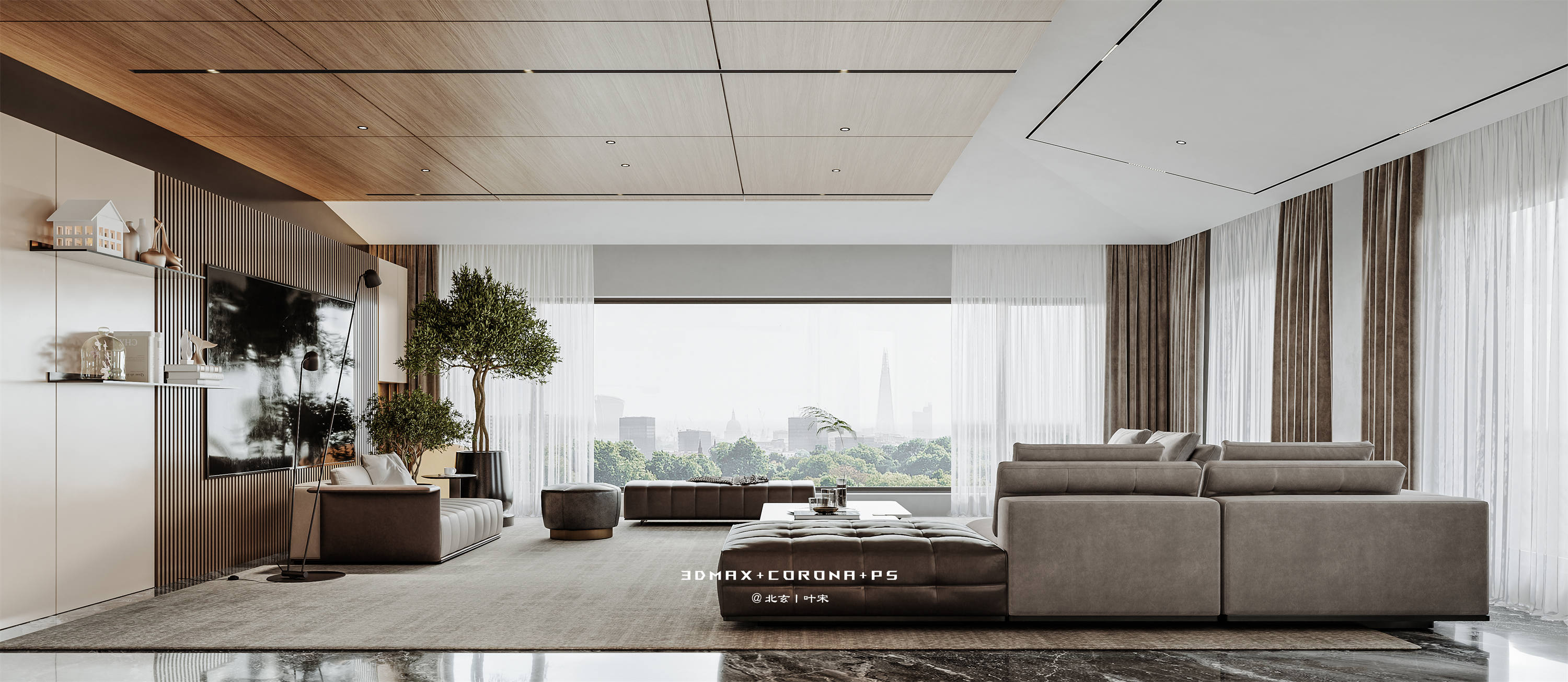 意式轻奢风别墅设计-12