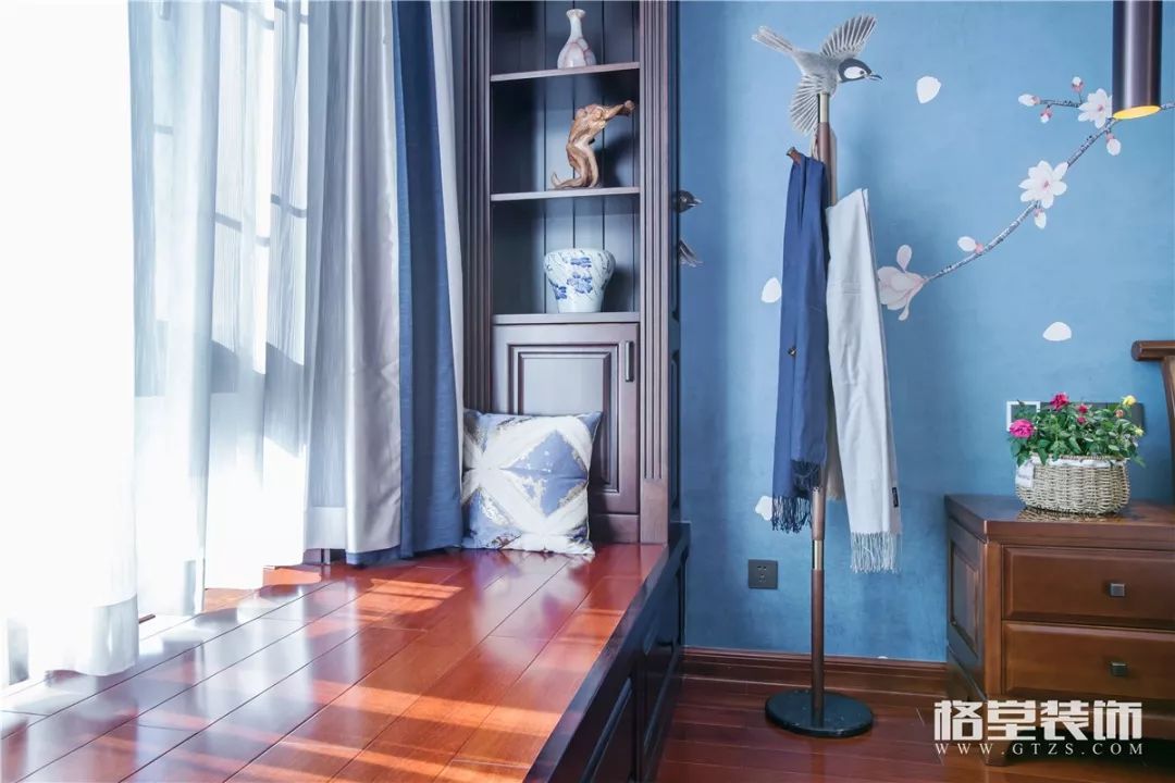 郁金香郡·闲适雅居 | 新中式风情空间设计-38