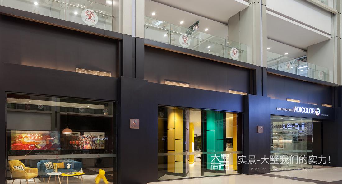 单色涂料打造的艺术空间-2