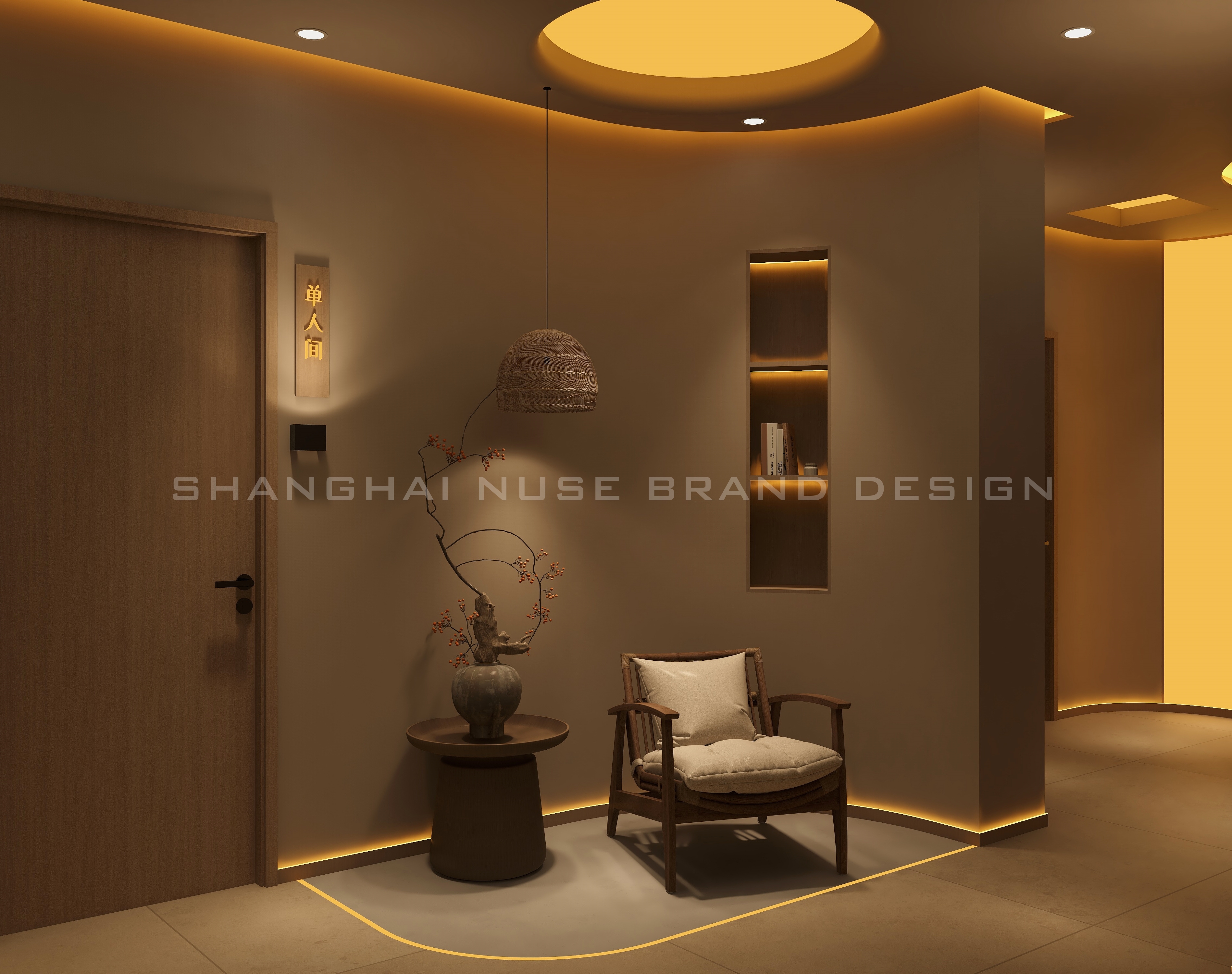 一曲禅意,半盏柔光 · 疗愈 SPA 空间设计丨木村空间设计有限公司-30