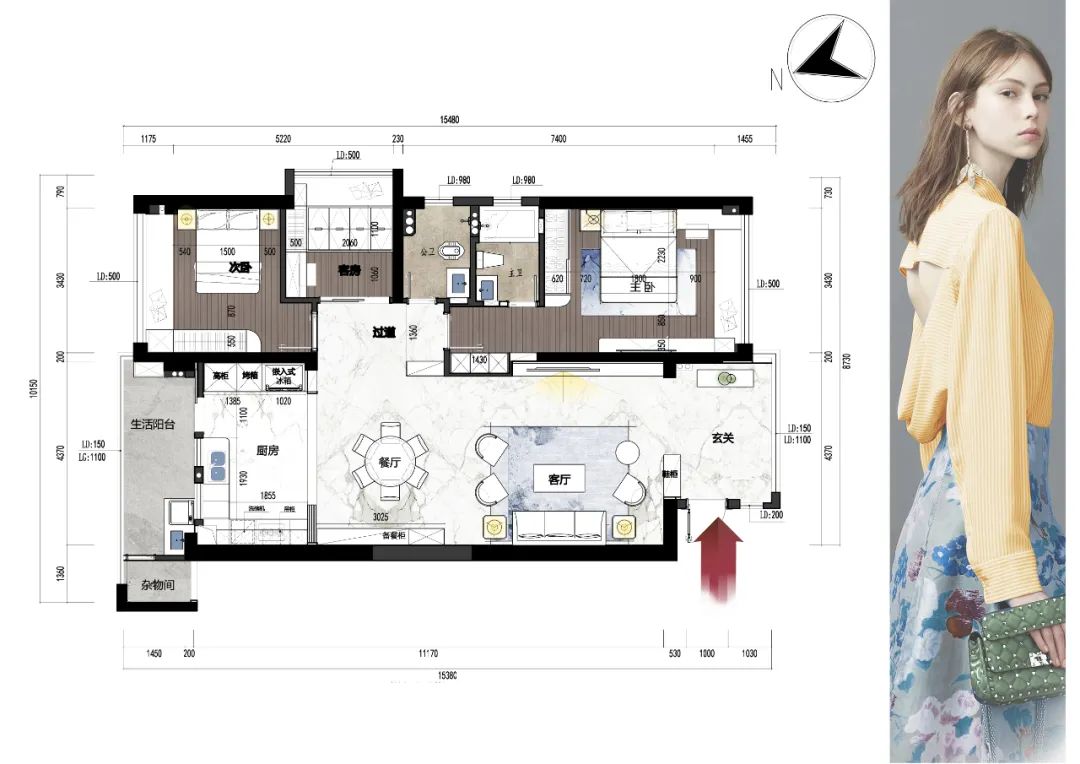 现代简约光舍，熙泰三期的空间灵魂与表情-34