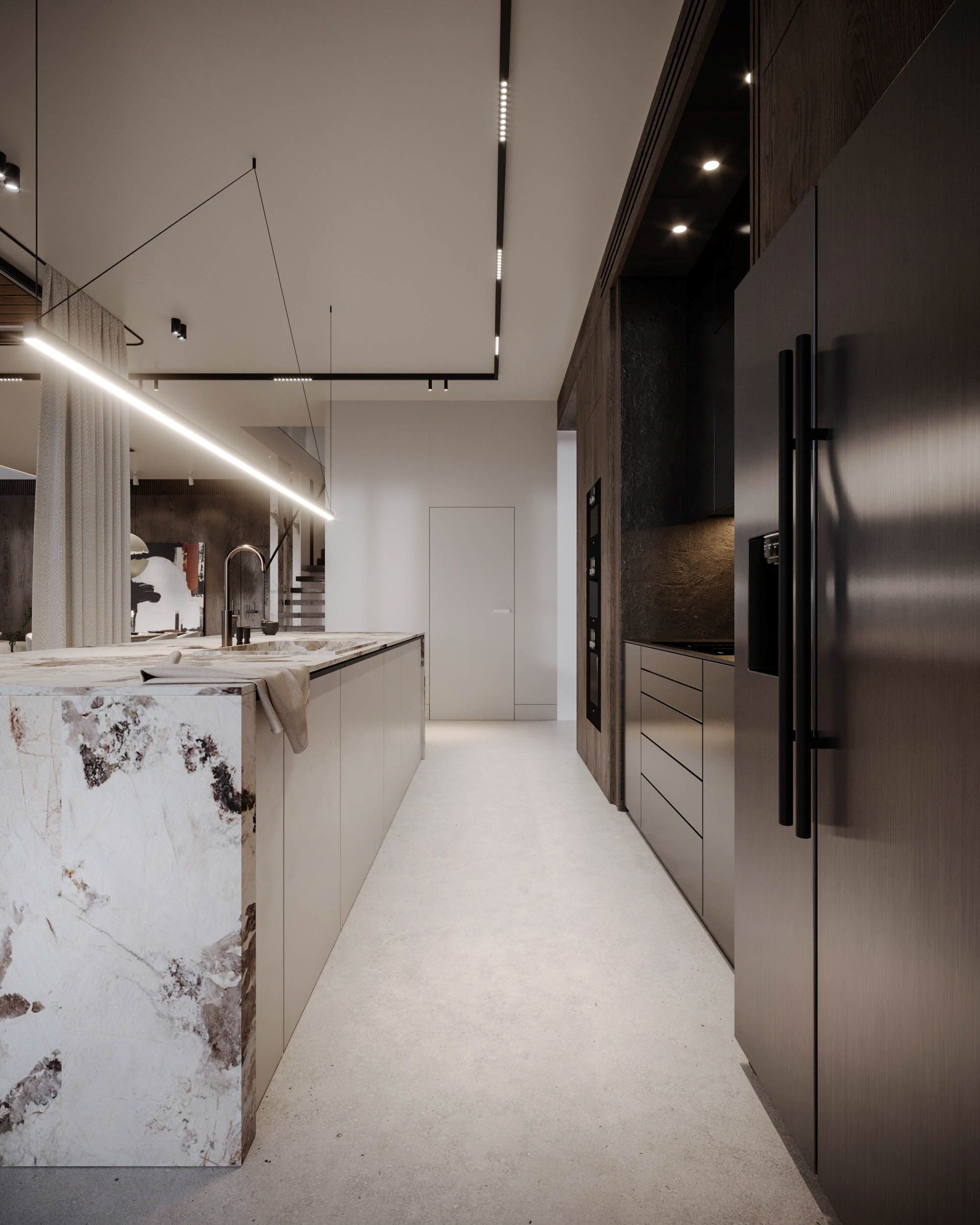 位于斜坡上的MODEKO·STUDIO设计的别墅室内项目丨MODEKO.STUDIO（Paweł Łęczycki）-55