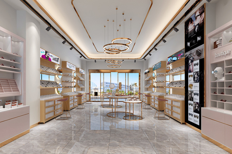 眼镜店室内设计案例效果图-5