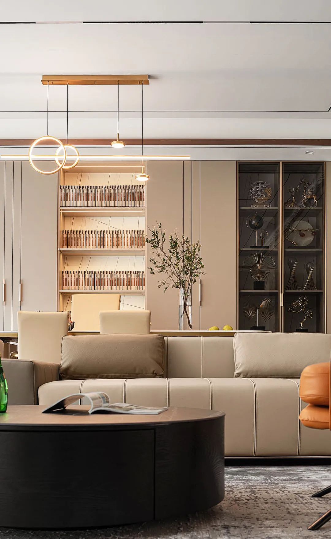 金泰锦府 216㎡现代轻奢大平层丨北京筑思装饰北京路店-24