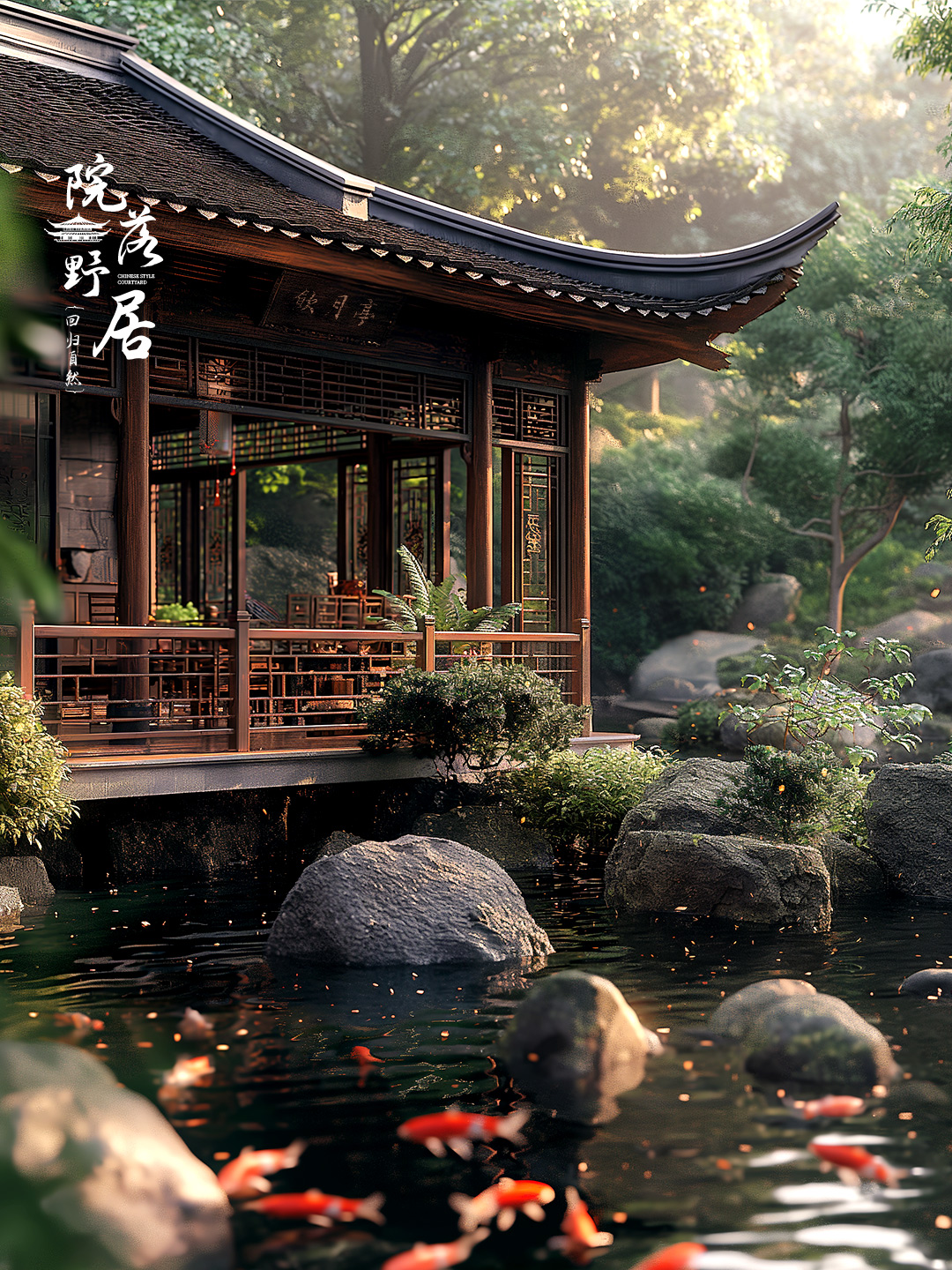 中式庭院设计-13