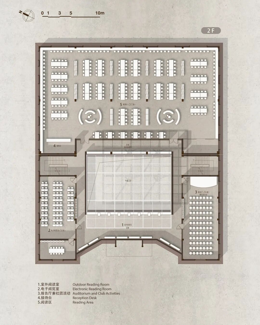 思序作品|百年“水晶宫”，温润旧时光——云南省玉溪第一中学图书馆更新改造项目-135