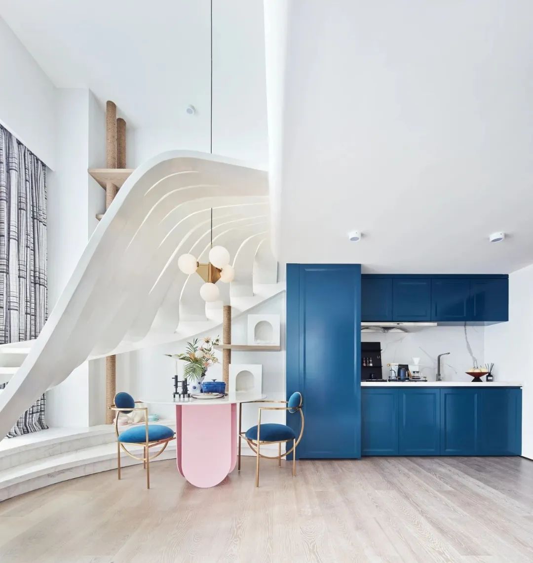 福州旭辉永同昌公元大观公寓 | 猫式优雅的空间设计-13