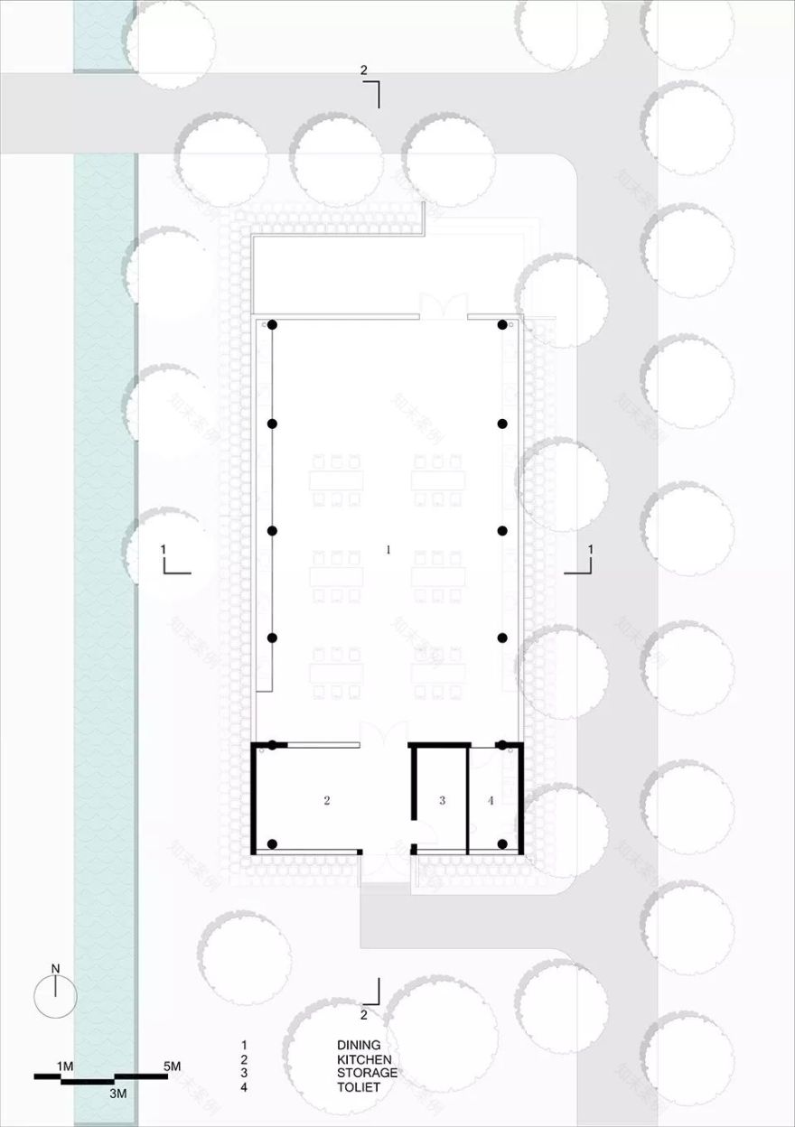 乡村烤肉店,因地制宜的节能设计-13