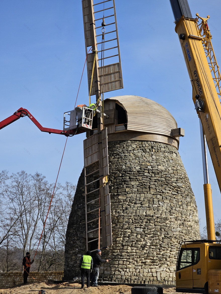 古代风车修复丨乌克兰基辅丨Oleg Volosovskiy 等-25