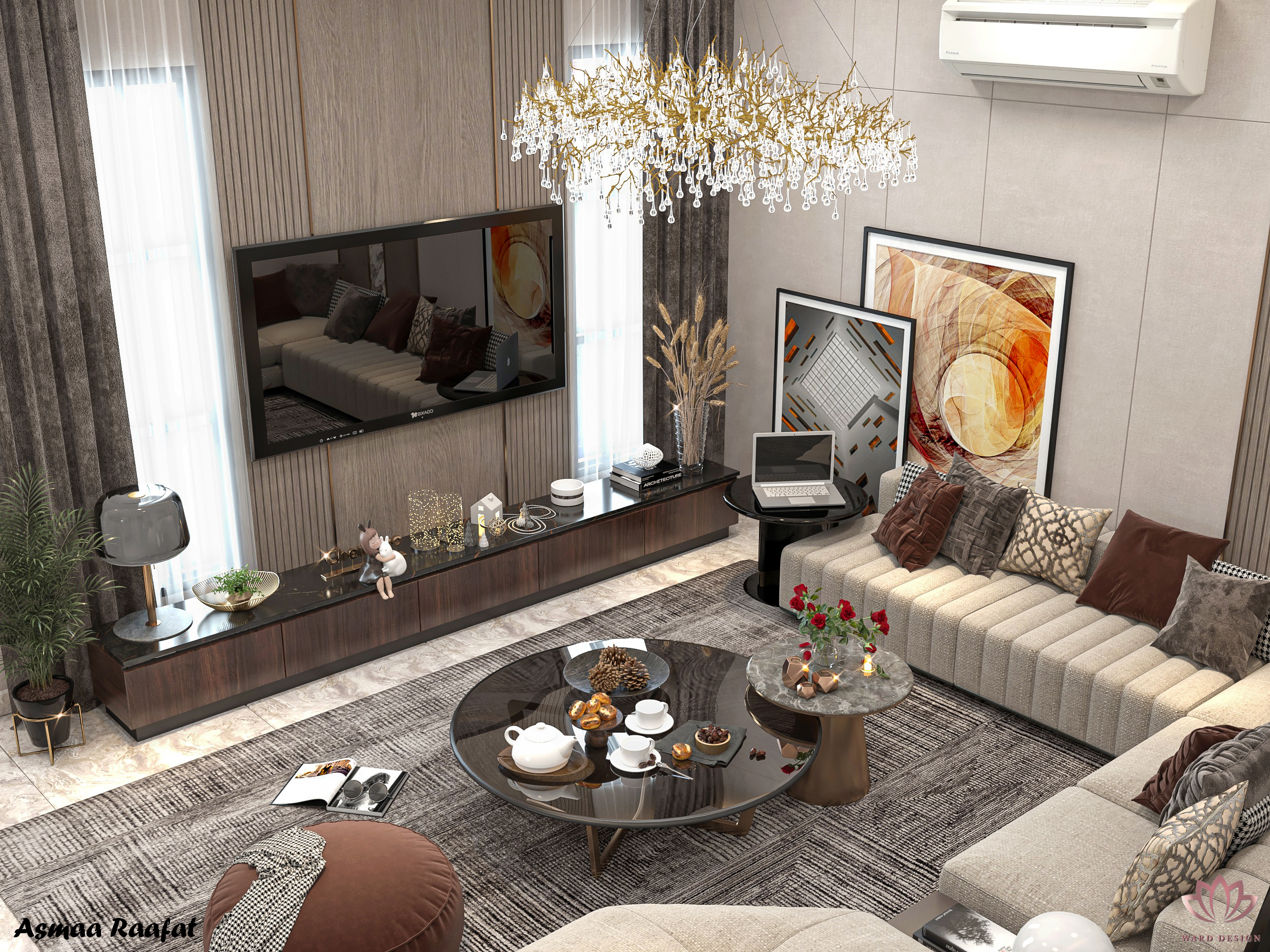 Living area in K.S.A-3