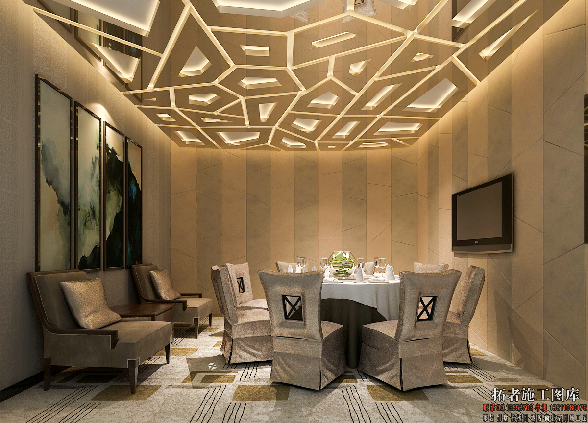 福清卓越大酒店混搭风格-34