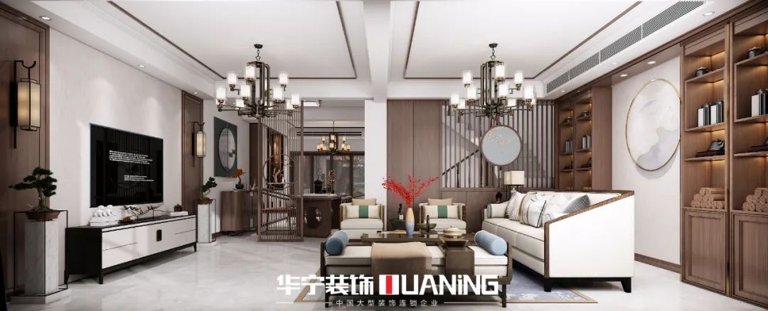 古梦姚打造白鹭湾 220m²新中式画境空间-61