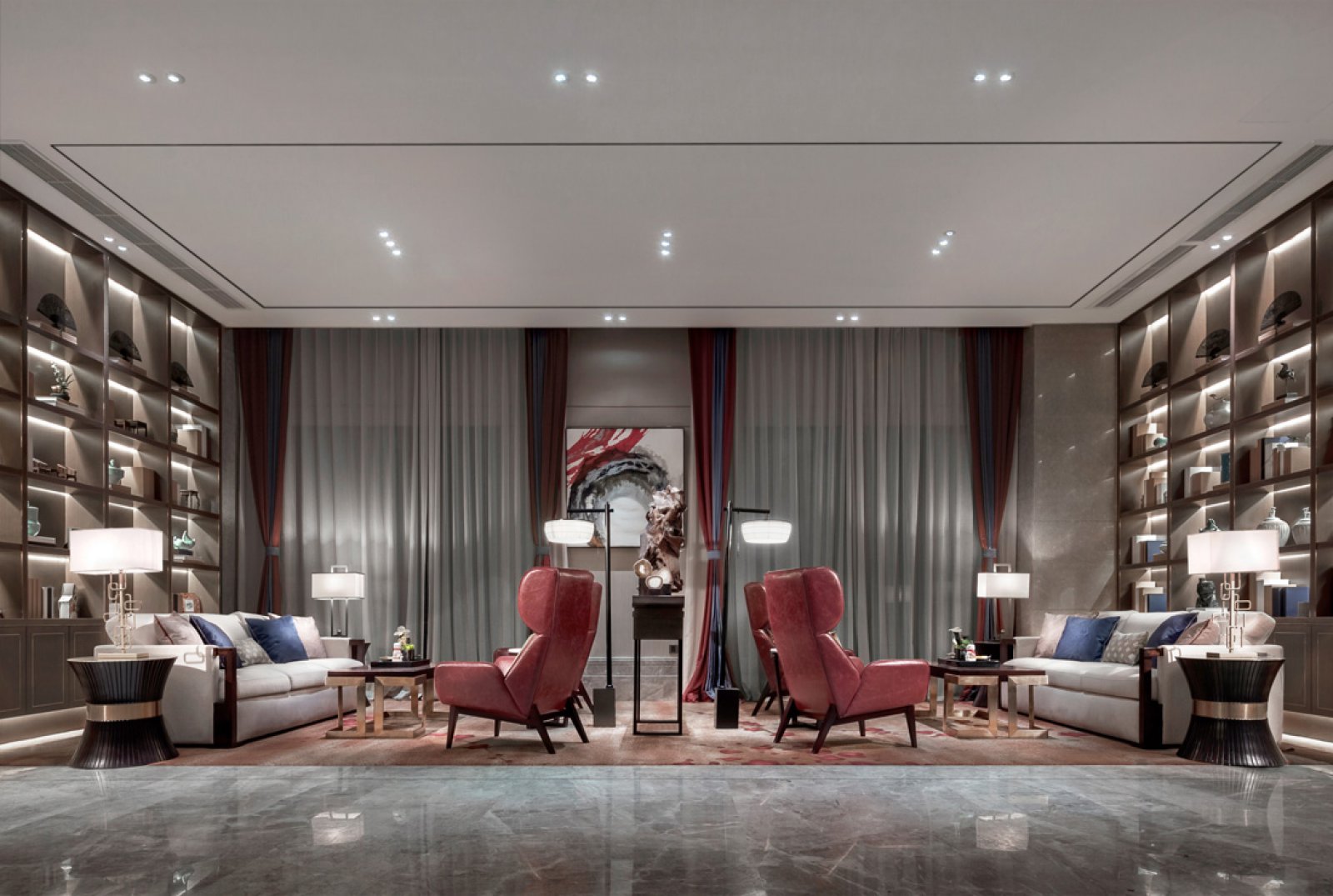 IDEAL 艾迪尔成都皇冠湖壹号销售体验中心-12