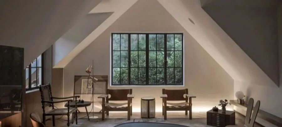 山间静养度假屋,原木白墙营造温馨氛围-60