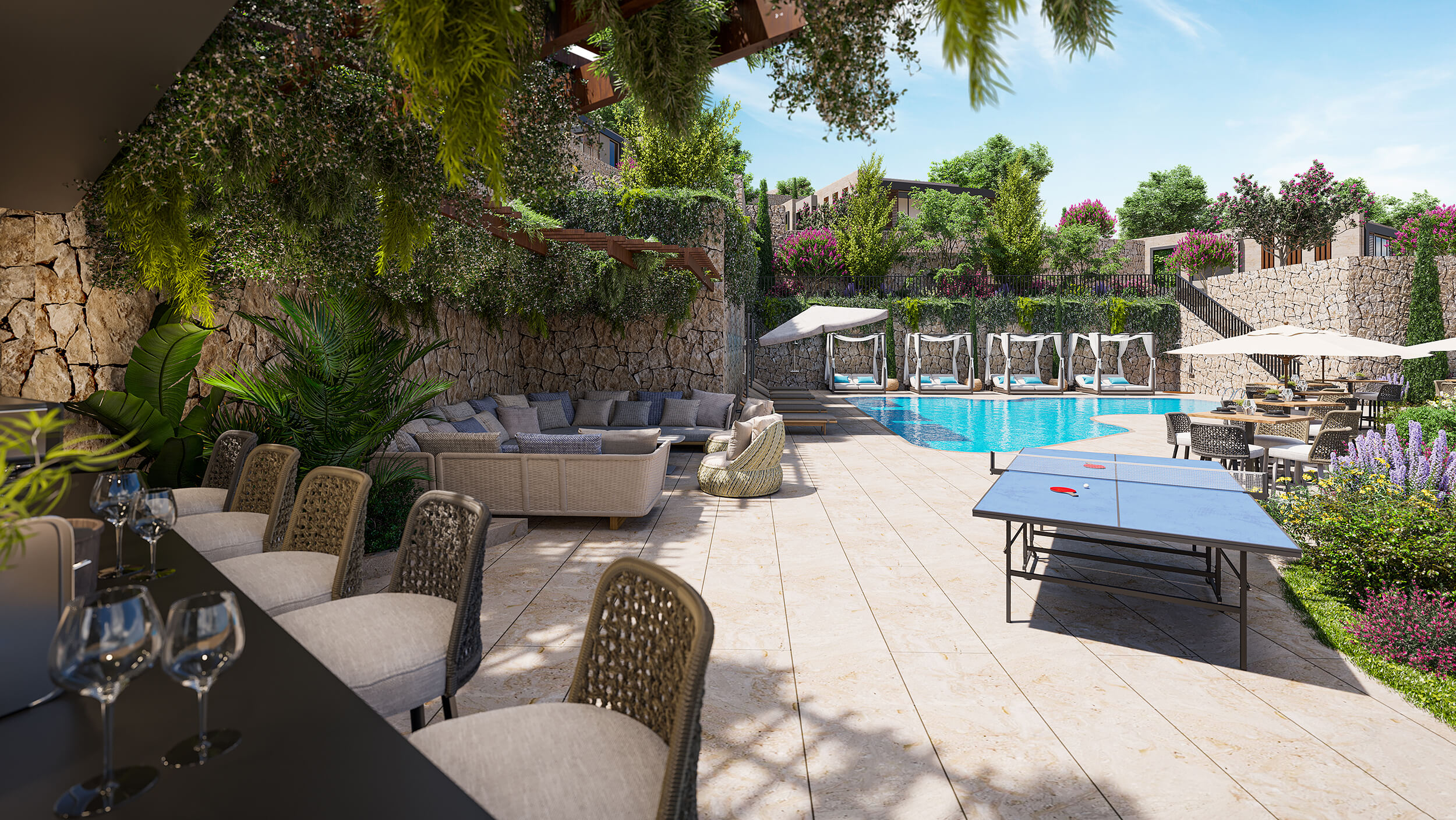 悬崖之上的豪华绿洲·Skygarden Villas丨土耳其丨Quark-17