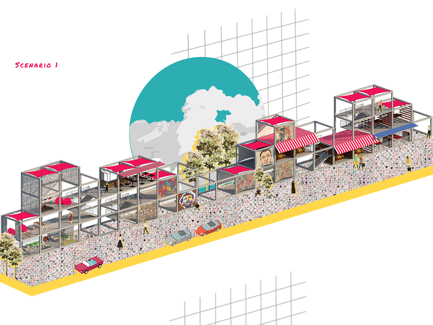 主动墙丨埃及丨开罗大学工程学院建筑系-13