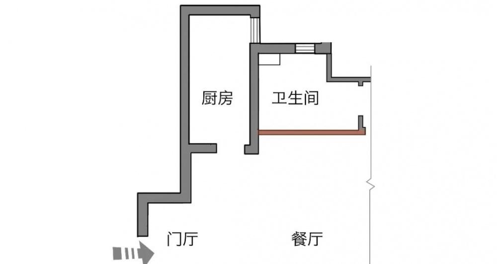 玖雅丨“凹”型墙破局绝招,小户型大变身-4