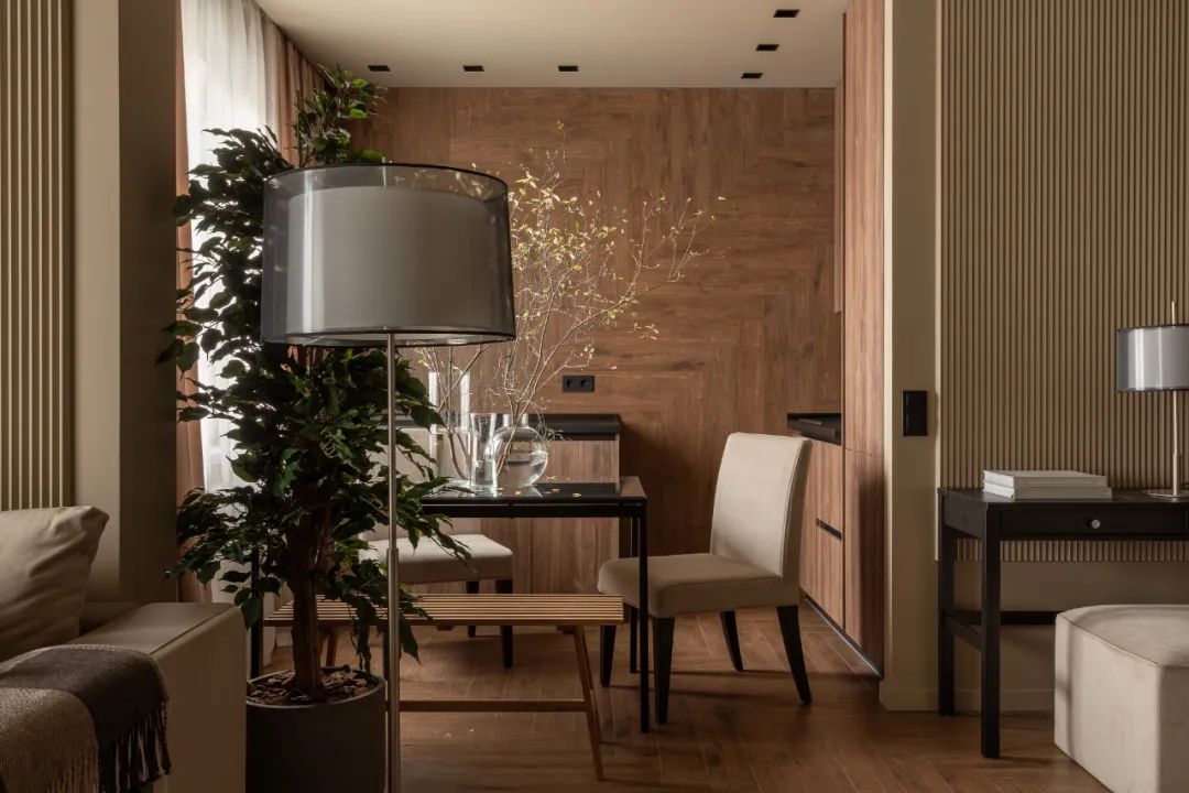 原木风设计,打造温馨舒适之家丨Albina Morozova-23